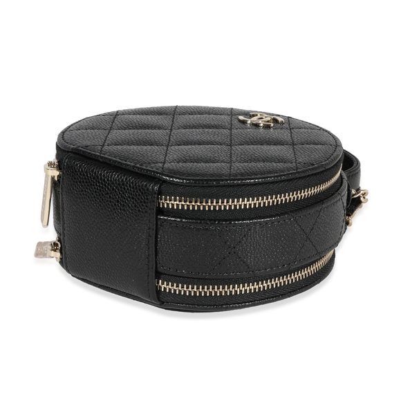 Chanel Black Quilted Caviar Handle With Care Vanity Bag - Picture 7 of 9
